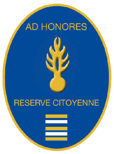 L'insigne de Chef d'Escadron de réserve citoyenne de Gendarmerie