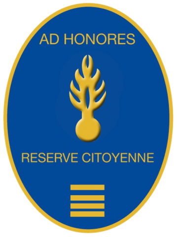 L'insigne de Chef d'Escadron de réserve citoyenne de Gendarmerie
